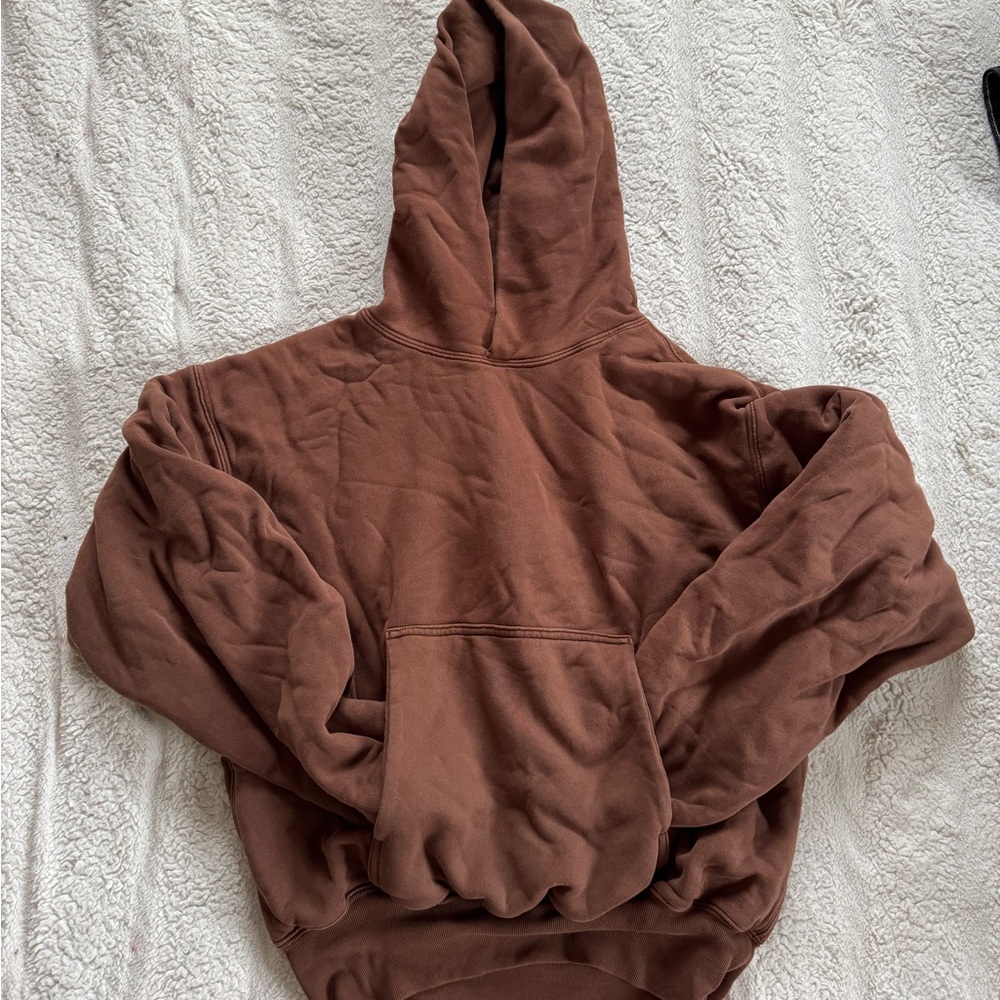 YEEZY GAP BROWN HOODIE SMALL UNISEX